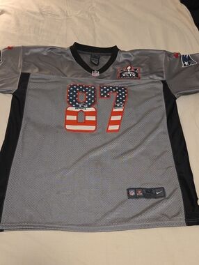NFL Patriots Rob Gronkowski 2015 Champions Jersey